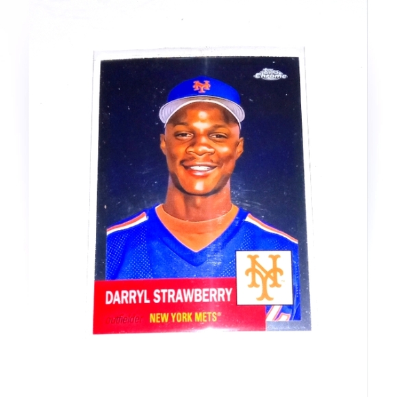 Darryl Strawberry Topps Chrome 2022 #45 - Picture 1 of 2
